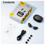 QCY HT07 ANC TWS Earbuds (Best Deal) – Black Color - Image 2